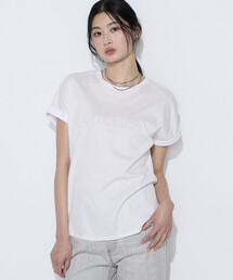 K.T KIYOKO TAKASE | コットンスムース パールTシャツ(Tシャツ/カットソー)