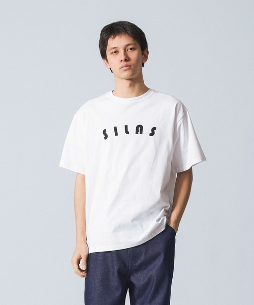 SILAS(サイラス)の「ATHL S/S TEE(Tシャツ/カットソー・メンズ・アッシュ/ブラック/ホワイト/ネイビー・M/L/XL)」の2枚目の写真