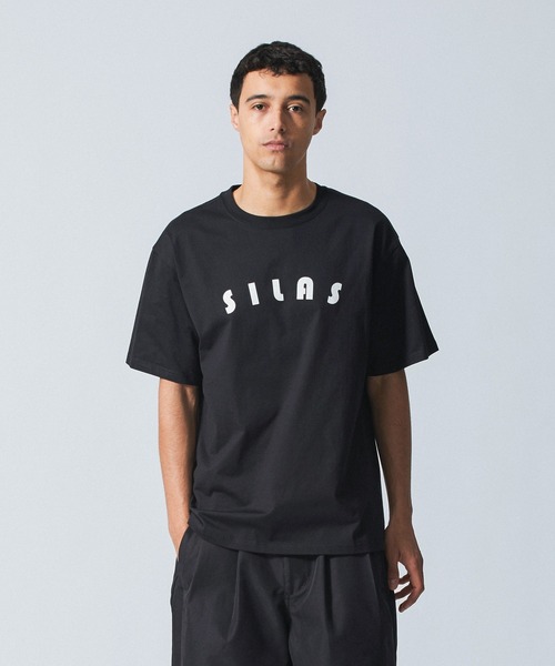 SILAS(サイラス)の「ATHL S/S TEE(Tシャツ/カットソー・メンズ・アッシュ/ブラック/ホワイト/ネイビー・M/L/XL)」の3枚目の写真