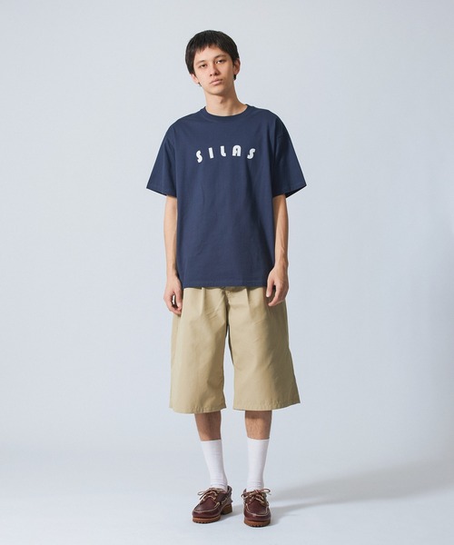 SILAS(サイラス)の「ATHL S/S TEE(Tシャツ/カットソー・メンズ・アッシュ/ブラック/ホワイト/ネイビー・M/L/XL)」の21枚目の写真