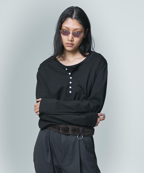 NOCTO ARCHIVE｜ノクトアーカイブのTシャツ/カットソー（ヘンリー