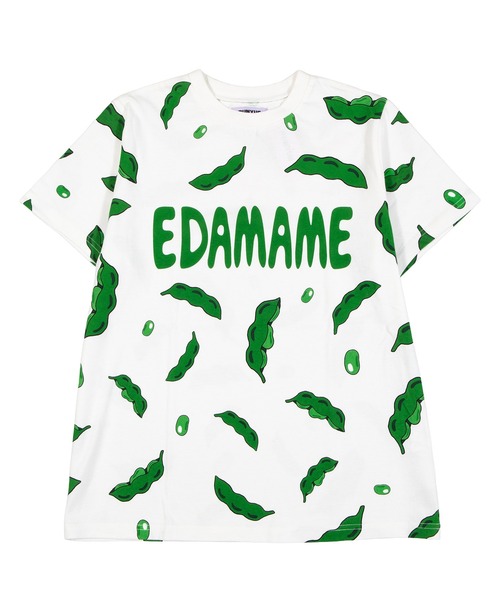PUNYUS(プニュズ)の「【新サイズ】フード総柄Tシャツ(NINJIN・LEMON・EDAMAME)(Tシャツ/カットソー・レディース・オレンジ/イエロー/グリーン・1/5/4/3/2)」の16枚目の写真
