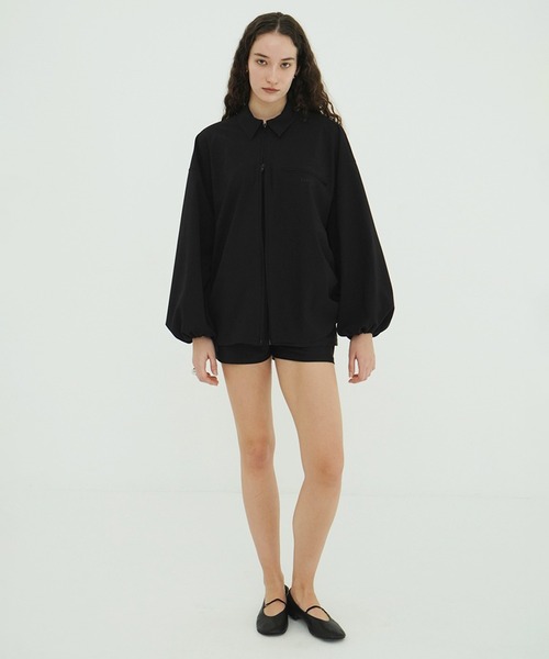 BACK ARCH GATHER RASH GUARD SHIRTS（ラッシュガード）｜CLANE 