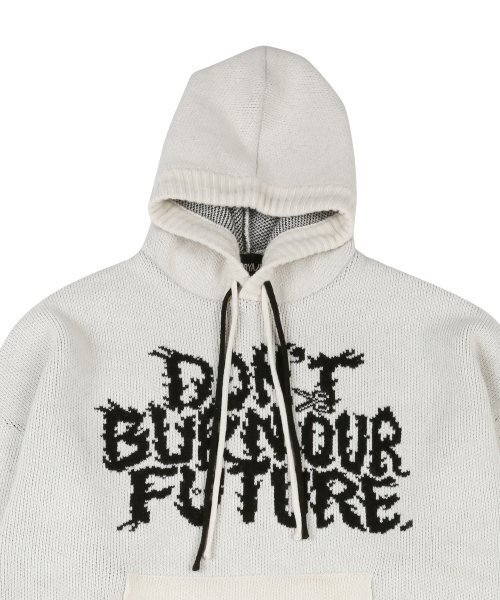 AJOBYAJO（アジョバイアジョ）の「[PBA] DBOF ウールニットパーカー [IVORY]（ニット/セーター・レディース・その他・XL/L）」の9枚目の写真