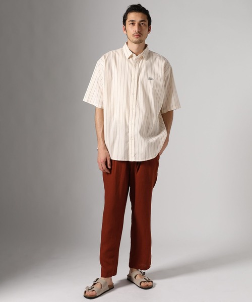 BAYFLOW（ベイフロー）の「ワンポイントレギュラーカラーシャツ（シャツ/ブラウス・メンズ・その他1/ピンク/チャコール・MEDIUM/LARGE）」の18枚目の写真