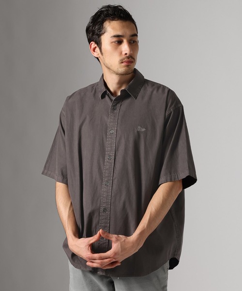 BAYFLOW（ベイフロー）の「ワンポイントレギュラーカラーシャツ（シャツ/ブラウス・メンズ・その他1/ピンク/チャコール・MEDIUM/LARGE）」の15枚目の写真