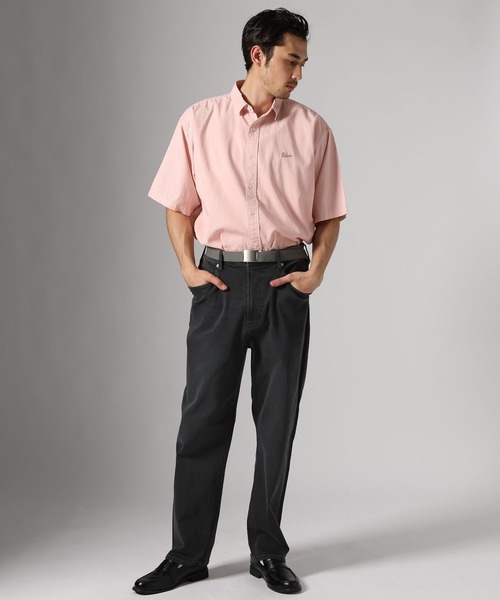 BAYFLOW（ベイフロー）の「ワンポイントレギュラーカラーシャツ（シャツ/ブラウス・メンズ・その他1/ピンク/チャコール・MEDIUM/LARGE）」の13枚目の写真