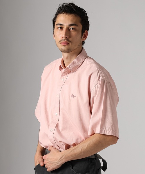 BAYFLOW（ベイフロー）の「ワンポイントレギュラーカラーシャツ（シャツ/ブラウス・メンズ・その他1/ピンク/チャコール・MEDIUM/LARGE）」の12枚目の写真