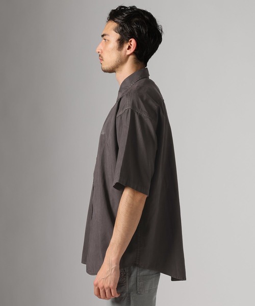 BAYFLOW（ベイフロー）の「ワンポイントレギュラーカラーシャツ（シャツ/ブラウス・メンズ・その他1/ピンク/チャコール・MEDIUM/LARGE）」の9枚目の写真