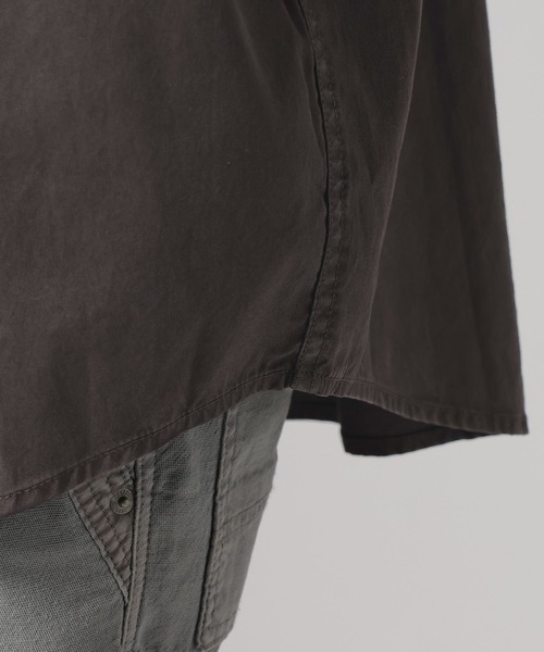 BAYFLOW（ベイフロー）の「ワンポイントレギュラーカラーシャツ（シャツ/ブラウス・メンズ・その他1/ピンク/チャコール・MEDIUM/LARGE）」の4枚目の写真