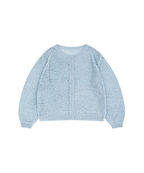 LAZYZ(レイジジ)の「サマーブリーズカーディガン(4色展開)(カーディガン/ボレロ・レディース・Beige/ブラウン/スカイブルー/ブラック・FREE)」の4枚目の写真