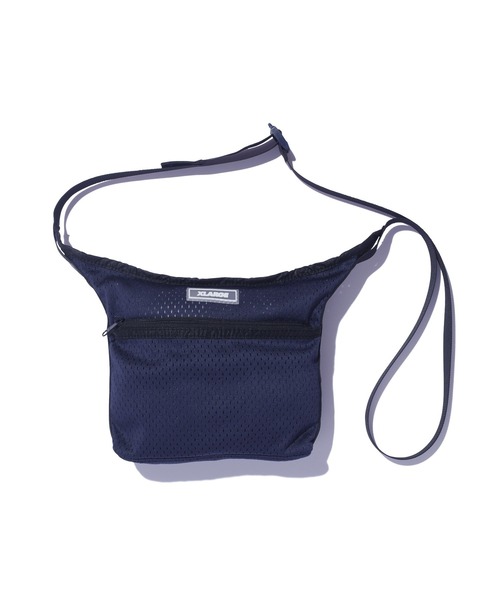 XLARGE（エクストララージ）の「MESH SHOULDER BAG（ショルダーバッグ・メンズ・ブラック/オリーブ/オレンジ/ネイビー・ONE SIZE）」の4枚目の写真