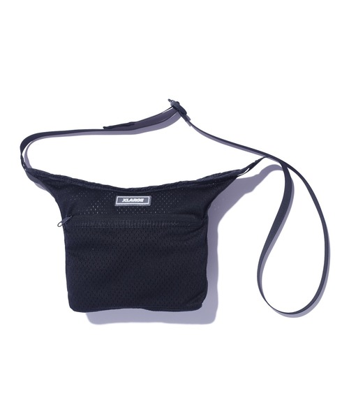 XLARGE（エクストララージ）の「MESH SHOULDER BAG（ショルダーバッグ・メンズ・ブラック/オリーブ/オレンジ/ネイビー・ONE SIZE）」の2枚目の写真