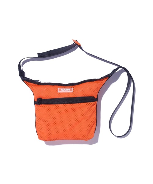 XLARGE（エクストララージ）の「MESH SHOULDER BAG（ショルダーバッグ・メンズ・ブラック/オリーブ/オレンジ/ネイビー・ONE SIZE）」の15枚目の写真