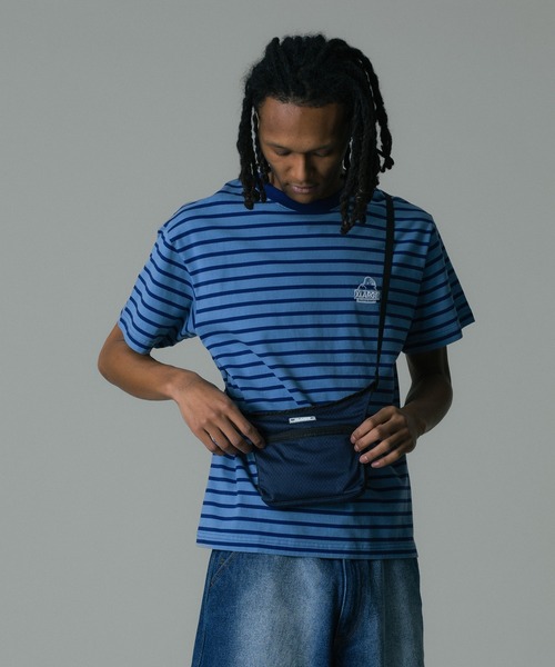 XLARGE（エクストララージ）の「MESH SHOULDER BAG（ショルダーバッグ・メンズ・ブラック/オリーブ/オレンジ/ネイビー・ONE SIZE）」の10枚目の写真