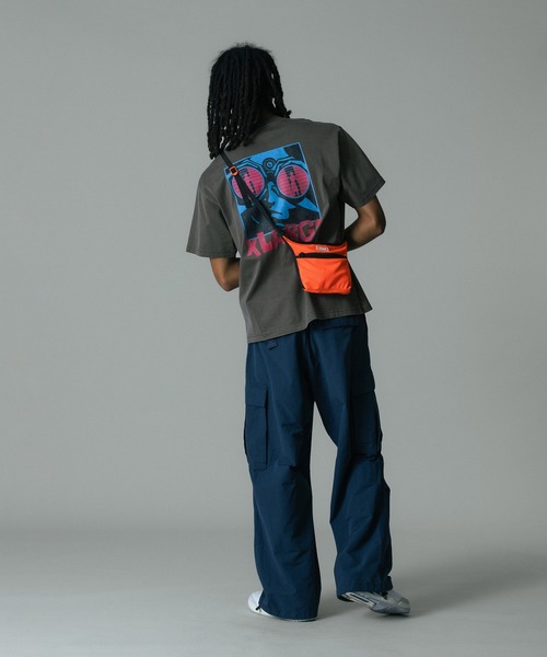 XLARGE（エクストララージ）の「MESH SHOULDER BAG（ショルダーバッグ・メンズ・ブラック/オリーブ/オレンジ/ネイビー・ONE SIZE）」の13枚目の写真