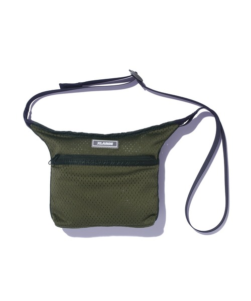 XLARGE（エクストララージ）の「MESH SHOULDER BAG（ショルダーバッグ・メンズ・ブラック/オリーブ/オレンジ/ネイビー・ONE SIZE）」の14枚目の写真