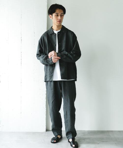 シルケットリネン シャツジャケット（その他アウター）｜URBAN