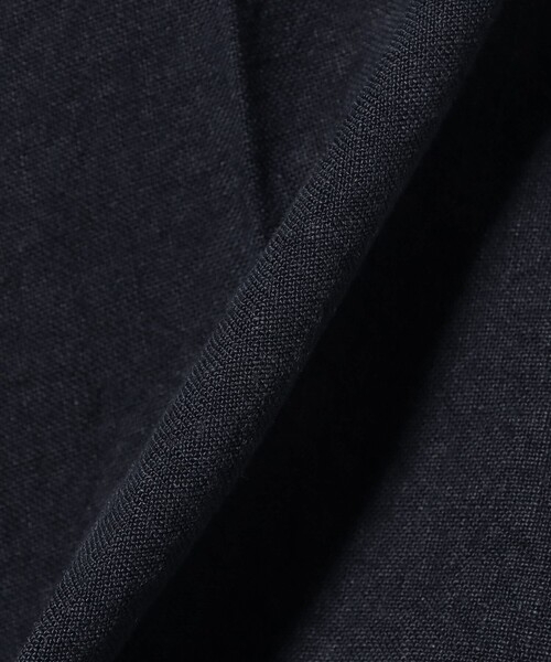 BEAMS F(ビームスエフ)の「リネン 1プリーツ ワイド イージーパンツ(その他パンツ・メンズ・ネイビー/ブラック・S/M/L/XL)」の13枚目の写真