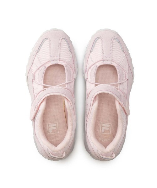 FILA(フィラ)の「FILA FILA ECHAPPE VC v2 LX(フィラ フィラ エシャッペ VC v2 LX)(スニーカー・レディース・ピンク系/ホワイト系・23cm/23.5cm/24cm/24.5cm/25cm)」の5枚目の写真