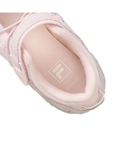 FILA(フィラ)の「FILA FILA ECHAPPE VC v2 LX(フィラ フィラ エシャッペ VC v2 LX)(スニーカー・レディース・ピンク系/ホワイト系・23cm/23.5cm/24cm/24.5cm/25cm)」の3枚目の写真