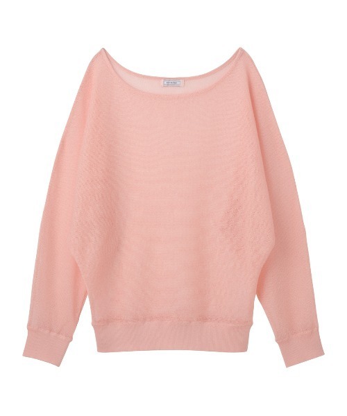PEACH JOHN(ピーチジョン)の「シアーオフショルダープルオーバー(Tシャツ/カットソー・レディース・ブルー/イエロー/ライトグレー/ピンク・ONE SIZE)」の16枚目の写真