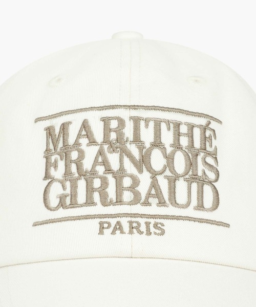 MARITHE + FRANCOIS GIRBAUD(マリテフランソワジルボー)の「CLASSIC LOGO COVERED CAP(キャップ・レディース・パープル/ネイビー/グリーン/レッド/ダークブラウン/アイボリー/ブルー/ブラック×ブラック・フリー)」の13枚目の写真