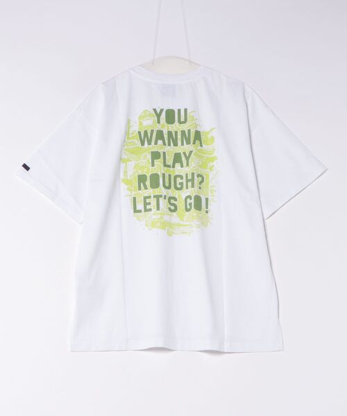 CUBE SUGAR(キューブシュガー)の「CUBE SUGAR/キューブシュガー 21/-OE天竺 ゴーストバスターズTEE(Tシャツ/カットソー・レディース・ホワイト/ピンク・FREE)」の16枚目の写真