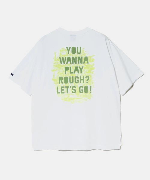 CUBE SUGAR(キューブシュガー)の「CUBE SUGAR/キューブシュガー 21/-OE天竺 ゴーストバスターズTEE(Tシャツ/カットソー・レディース・ホワイト/ピンク・FREE)」の2枚目の写真