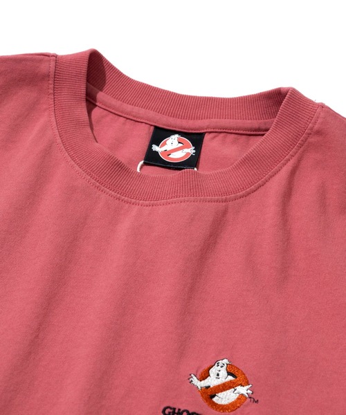 CUBE SUGAR(キューブシュガー)の「CUBE SUGAR/キューブシュガー 21/-OE天竺 ゴーストバスターズTEE(Tシャツ/カットソー・レディース・ホワイト/ピンク・FREE)」の3枚目の写真