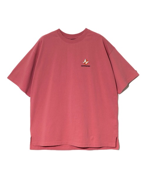 CUBE SUGAR(キューブシュガー)の「CUBE SUGAR/キューブシュガー 21/-OE天竺 ゴーストバスターズTEE(Tシャツ/カットソー・レディース・ホワイト/ピンク・FREE)」の9枚目の写真