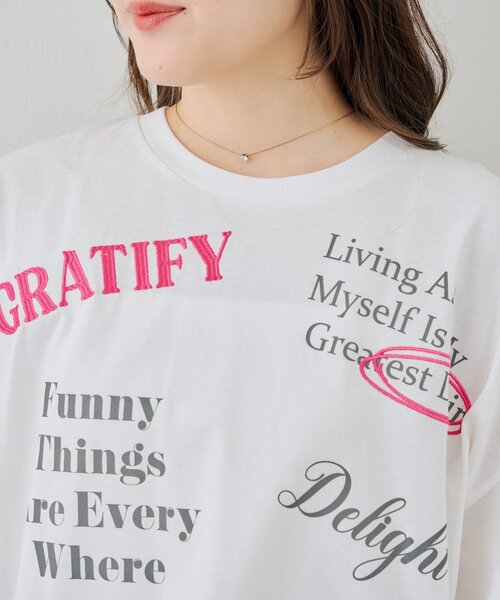 continuer de NICE CLAUP(コンティニューデナイスクラップ)の「クマさんのアソートBIGT(Tシャツ/カットソー・レディース・ホワイト系その他/グレー系その他2/ブラック/ブラック系その他/オフホワイト/サックスブルー・FREE)」の12枚目の写真