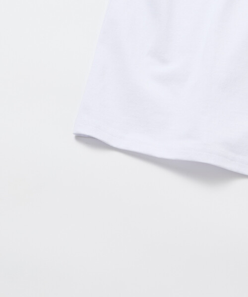 FREAK'S STORE(フリークスストア)の「限定展開 diskunion×FREAK'S STORE 別注 フレンチブルドッグ ビッグシルエット プリント クルーネック Tシャツ(Tシャツ/カットソー・メンズ・ブラック/ホワイト/ダークグレー・SMALL/LARGE/MEDIUM)」の7枚目の写真