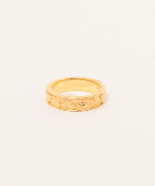 IRIEBEACH(アイリービーチ)の「kaleikini ring #IB-007/【ハワイアンジュエリー】【サージカルステンレス】【金属アレルギー対応】【IRIEBEACH / アイリービーチ】つけっぱなしOK(リング・レディース・ゴールド/ピンク/シルバー・7号/9号/11号/13号/15号/17号/19号/21号)」の4枚目の写真