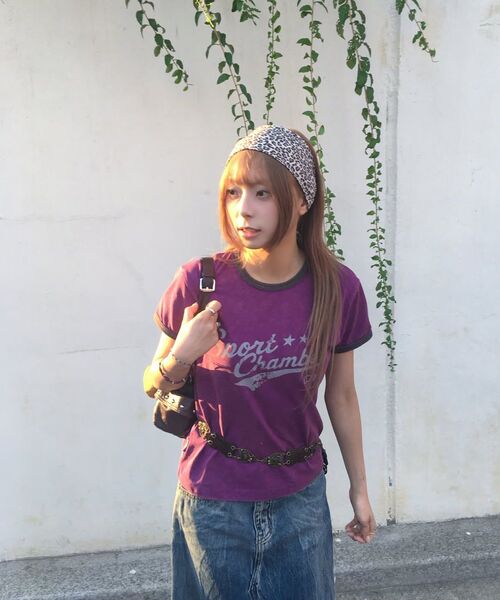 SPORT CHAMBER(スポーツチャンバー)の「SCアクティブロゴTシャツ(パープル)(Tシャツ/カットソー・レディース・その他・1/2/3)」の8枚目の写真