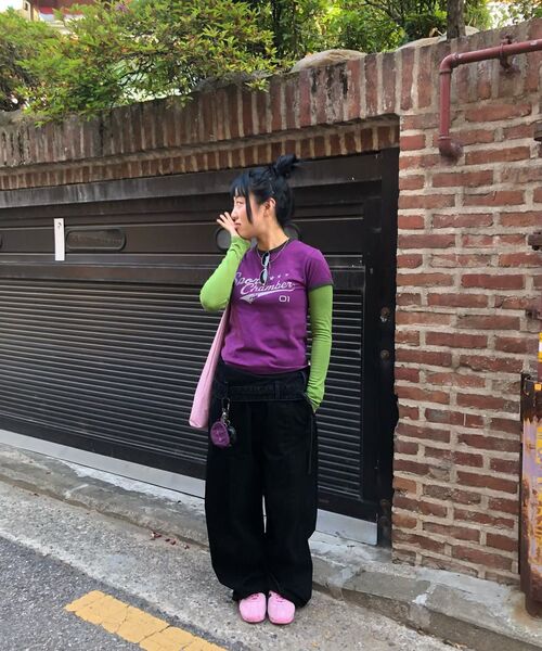 SPORT CHAMBER(スポーツチャンバー)の「SCアクティブロゴTシャツ(パープル)(Tシャツ/カットソー・レディース・その他・1/2/3)」の9枚目の写真
