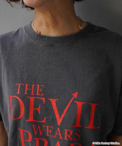 GOOD ROCK SPEED(グッドロックスピード)の「GOOD ROCK SPEED (グッドロックスピード) The DEVIL WEARS PRADA/ロゴT/UNISEX(Tシャツ/カットソー・レディース・ブラック/ホワイト・XL/L/M)」の12枚目の写真