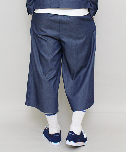 Lui's（ルイス）の「Lui's(ルイス) デニムガウチョパンツ（その他パンツ・メンズ・インディゴブルー/ブルー・SMALL/MEDIUM）」の4枚目の写真