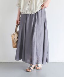 le.coeur blanc | シアードビーストライプパネルスカート(スカート)