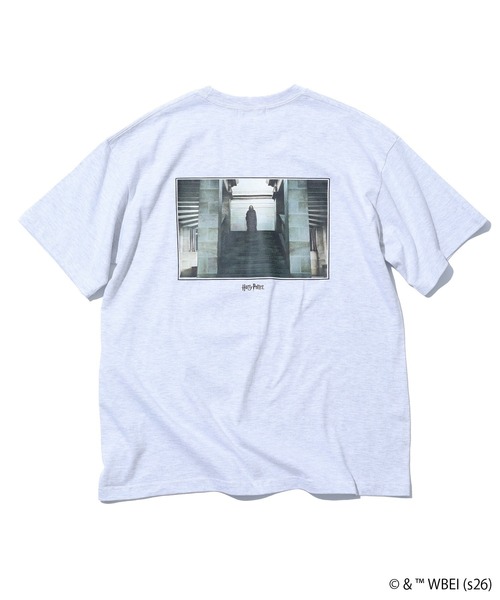 SILAS(サイラス)の「「Harry Potter」 SNAPE S/S TEE(Tシャツ/カットソー・メンズ・ブラック/ホワイト/アッシュ・M/L/XL)」の1枚目の写真