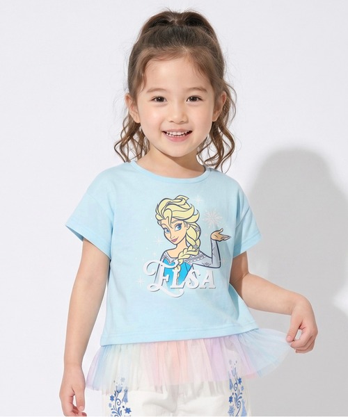 セール】ディズニー プリンセス / レインボーチュールTシャツ 1888K（T