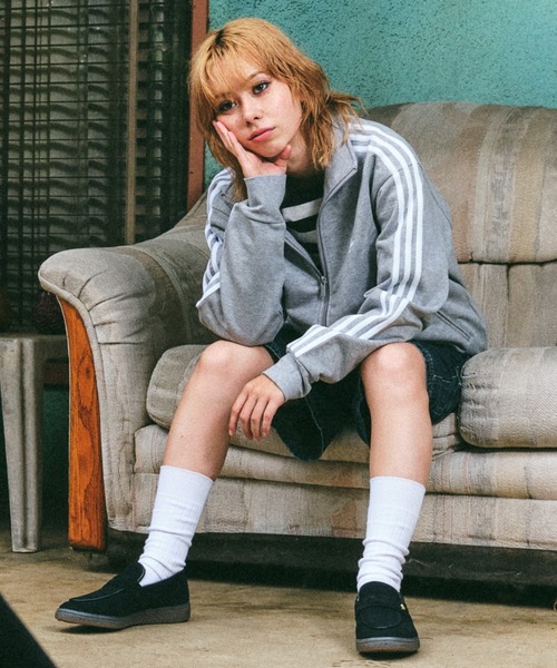 adidas(アディダス)の「adidas SWEAT FIREBIRD TRACKTOP atmos / アディダス スウェット ファイヤーバード トラックトップ アトモス【SP】(スウェット・メンズ・ヘザーグレー・3XL/XS/S/M/L/XL/XXL)」の13枚目の写真