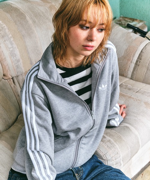 adidas(アディダス)の「adidas SWEAT FIREBIRD TRACKTOP atmos / アディダス スウェット ファイヤーバード トラックトップ アトモス【SP】(スウェット・メンズ・ヘザーグレー・3XL/XS/S/M/L/XL/XXL)」の11枚目の写真