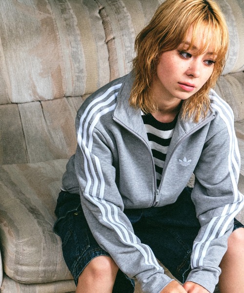adidas(アディダス)の「adidas SWEAT FIREBIRD TRACKTOP atmos / アディダス スウェット ファイヤーバード トラックトップ アトモス【SP】(スウェット・メンズ・ヘザーグレー・3XL/XS/S/M/L/XL/XXL)」の10枚目の写真