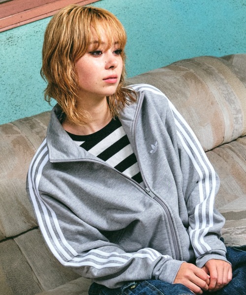 adidas(アディダス)の「adidas SWEAT FIREBIRD TRACKTOP atmos / アディダス スウェット ファイヤーバード トラックトップ アトモス【SP】(スウェット・メンズ・ヘザーグレー・3XL/XS/S/M/L/XL/XXL)」の9枚目の写真