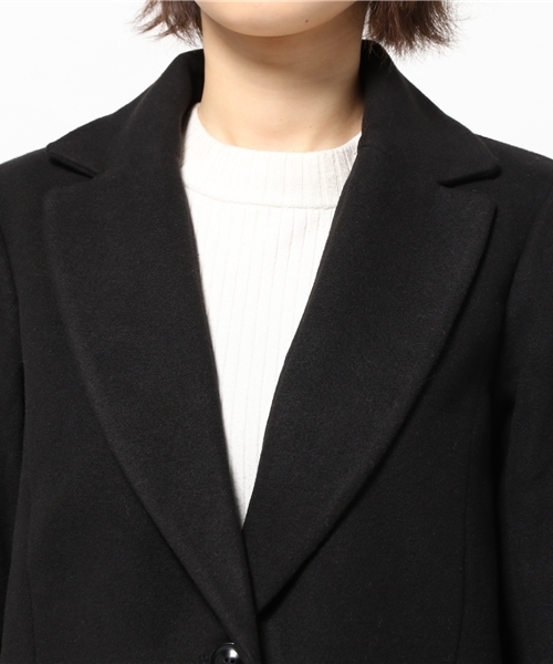 SLY（スライ）の「SINGLE テーラーLONG COAT（その他アウター・レディース・カーキ/ブラック/ネイビー/ベージュ/トップグレー・2/1）」の14枚目の写真