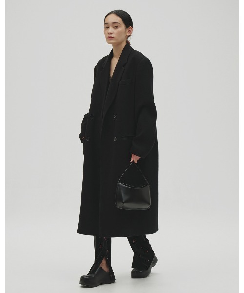 TODAYFUL（トゥデイフル）の「Sleek Leather Bag（ハンドバッグ・レディース・ブラック/ダークブラウン・FREE）」の12枚目の写真