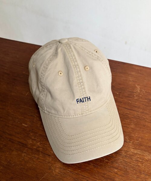 Chez toi（シェトワ）の「BACK刺繍FAITHキャップ（キャップ・レディース・ホワイト/ネイビー/ベージュ・FREE）」の12枚目の写真