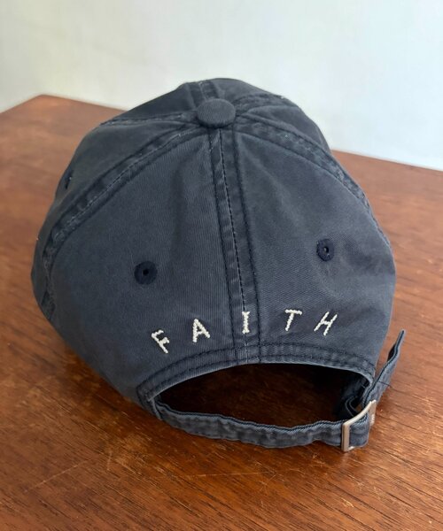 Chez toi（シェトワ）の「BACK刺繍FAITHキャップ（キャップ・レディース・ホワイト/ネイビー/ベージュ・FREE）」の15枚目の写真