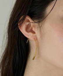 【金属アレルギー対応】エアリーフックピアス ステンレス